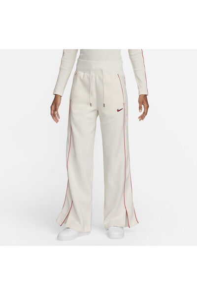 Nike Sportswear Phoenix Fleece High-Waisted Open-Hem Bottoms Kadın Eşofman Altı