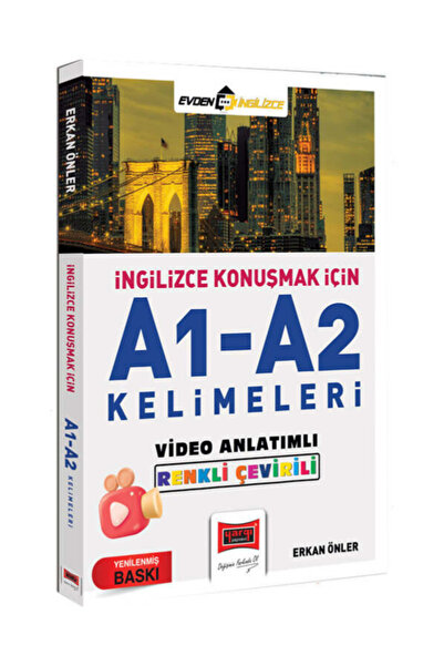 Yargı Yayınları A1-A2 Words with Erkan Önler A1-A2 Words for Speaking English...