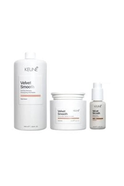 Keune Anti-Frizz Hair Pack - Velvet Smooth Anti-Frizz: Shampoo 1000 ml, Mask ...