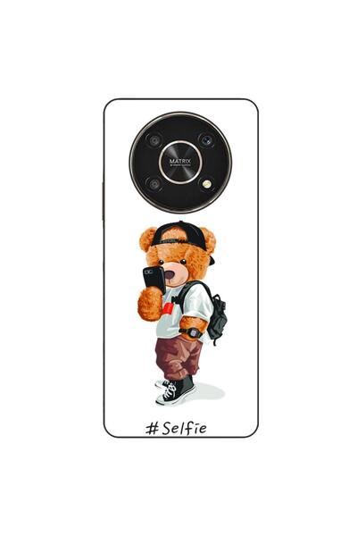 OEM Husa compatibila cu Honor X30 Silicon Gel Tpu Model Bear Teddy Selfie
