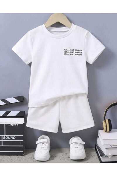 NC Nicee Clothes Summer Children's T-Shirt Shorts Unisex (Ideal Print)