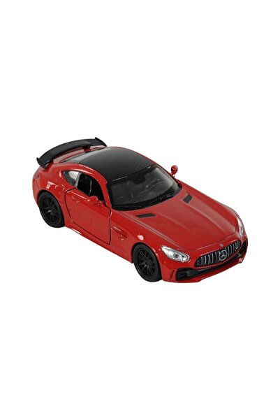 BAMTEBİ Metal Mercedes AMG Gtr Kırmızı Araba Kapısı Açılan Welly Mercedes AMG...