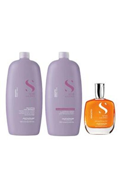Alfaparf Milano Pachet pentru Netezire - Semi Di Lino Smoothing: Sampon 1000 ...