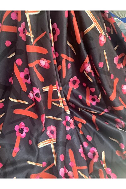 LUSSAMODA Silk Floch Satin Jacquard Shiny Draped Fabric for Custom Design Dre...
