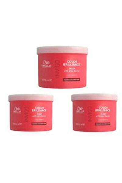 Wella Professionals Pachet 3 x Masca pentru Par Vopsit cu Fir Gros - Invigo C...