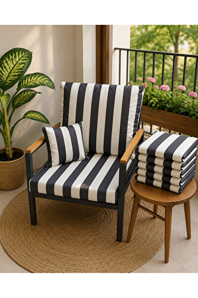 Rattano Garden Bahçe & Balkon Mobilyası Minder Kılıfı 60*55 Ölçüsünde 8 Adet ...