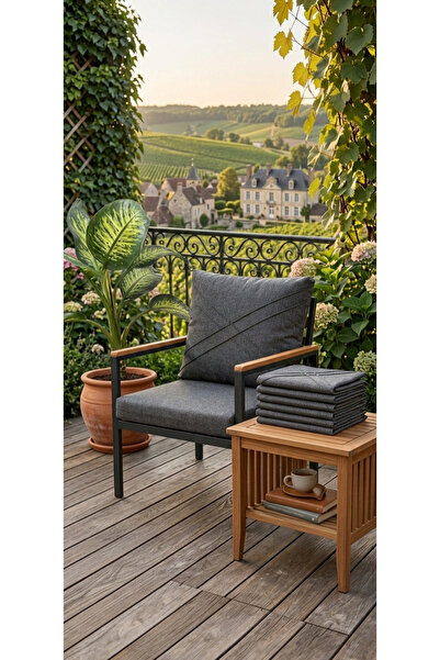 Rattano Garden Balkon Bahçe Mobilyası Minder Kılıfı 8 Adet ölçüsü 65*60