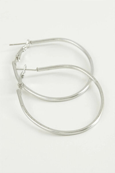 Marsilyan Nvdn- Oval Hoop Earrings 5 cm Iegrs-Nvdn1