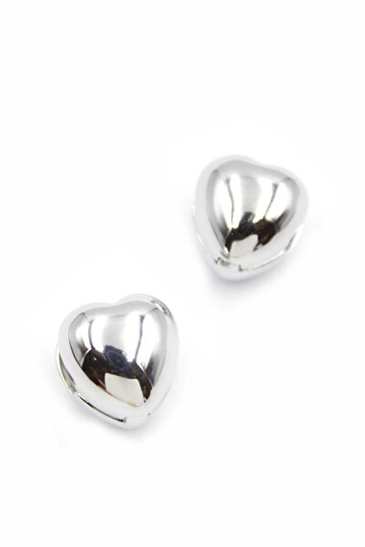 atastore2017 Heart Earrings - Silver