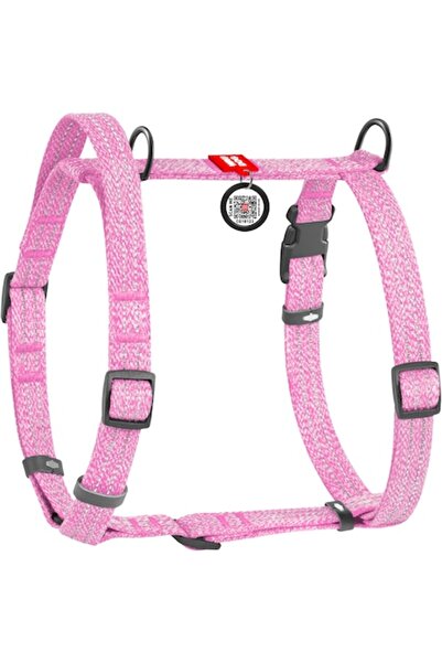 WAUDOG Dog harness, Re-cotton, with handle, recycled cotton, H-shaped, reflec...
