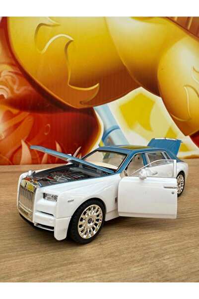 scntoys Rolls Royce Phantom Model Araba PLASTİK Sesli Işıklı Açılan Kapılar R...