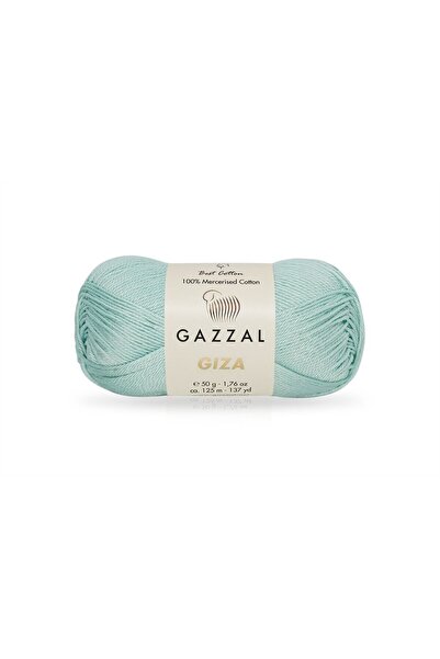 Gazzal Γκίζα 100% Βαμβάκι Μερσεριζέ – 50 γρ. 125 μ. Λεπτό Καλοκαιρινό Νήμα Πλ...