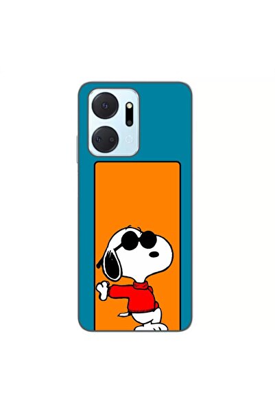 OEM Θήκη συμβατή με Honor X7a Σιλικόνης Τζελ TPU Μοντέλο Snoopy
