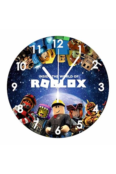 OEM Ceas de perete, 30 cm, MDF, imprimare color UV, design Roblox "Inside the...