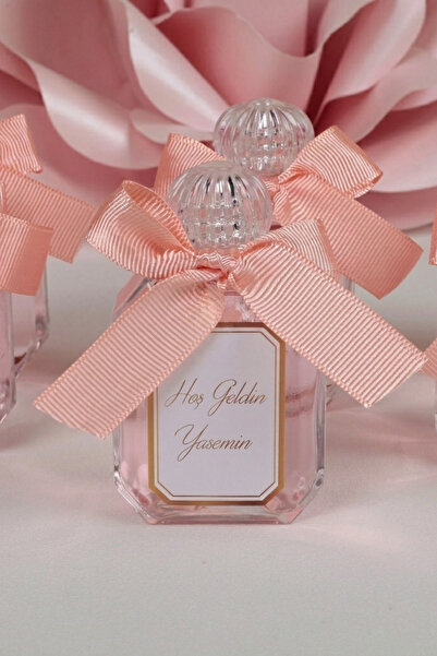 alisa Cam Şişe 50 Ml Kolonya Bebek, Çocuk,Doğum Günü, Söz, Nişan, Düğün 15 Adet