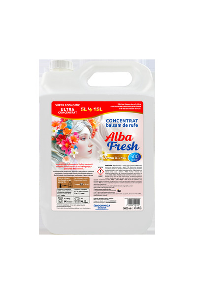 ALBA FRESH BALSAM DE RUFE DONNA BIANCA 5 LITRI CONCENTRAT