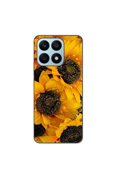 OEM Husa compatibila cu Honor X8a Silicon Gel Tpu Model Floarea Soarelui