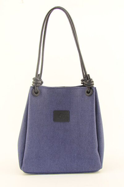 HNB Women's Indigo Blue Canvas Waterproof Shoulder Bag