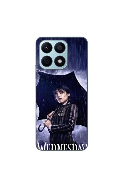 OEM Husa compatibila cu Honor X8a Silicon Gel Tpu Model Wednesday Umbrella