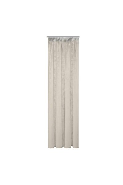 OEM Perdea semi-transparentă 140x245 cm – 100% Poliester, Cădere fluidă, Gri ...