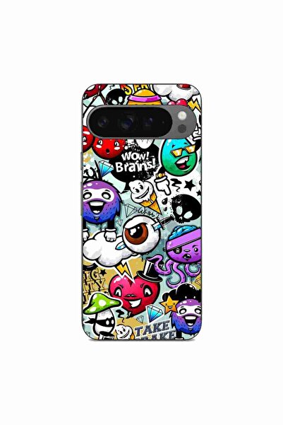 OEM Husa compatibila cu Google Pixel 9 Pro XL Silicon Gel Tpu Model Pop Art G...