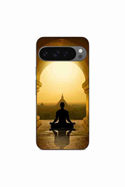 OEM Husa compatibila cu Google Pixel 9 Pro XL Silicon Gel Tpu Model Meditation