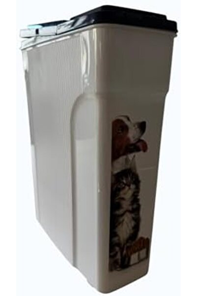 Yıldızan Mama Saklama Kabı, 5.8 LT, Kedi ve Köpek için, Hava Geçirmez Kapaklı...