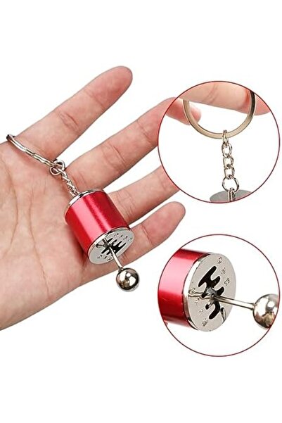 Yıldızan -Movable Car Gear Shift Keychain Six Speed Manual Gear Shifter Knob ...