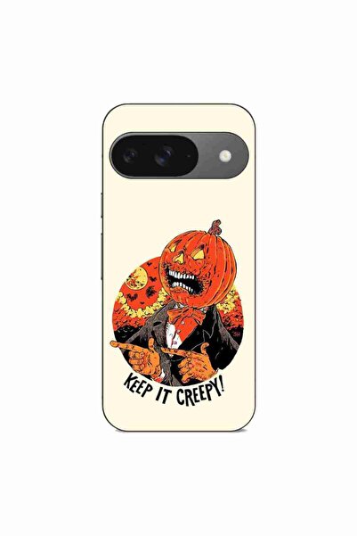 OEM Θήκη συμβατή με Google Pixel 9, από σιλικόνη gel TPU, με σχέδιο Halloween...