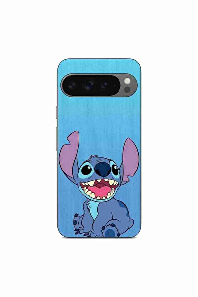 OEM Husa compatibila cu Google Pixel 9 Pro XL Silicon Gel Tpu Model Stitch Blue