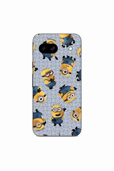 OEM Husa compatibila cu Google Pixel 8A Silicon Gel Tpu Model Pattern Minioni