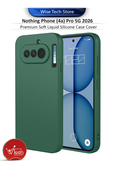 Wtech Nothing Phone (4a) 5G 2026 Premium Soft Liquid Silicone Case Cover