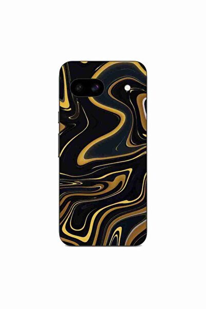 OEM Case compatible with Google Pixel 8A Silicone Gel Tpu Pattern Acrylic Glow