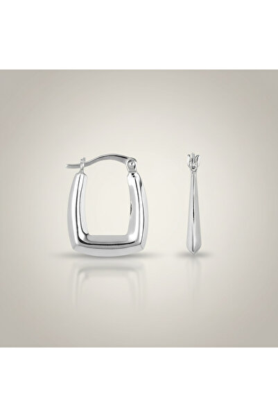 Oria Jewelry 925 Silver Hoop Earrings