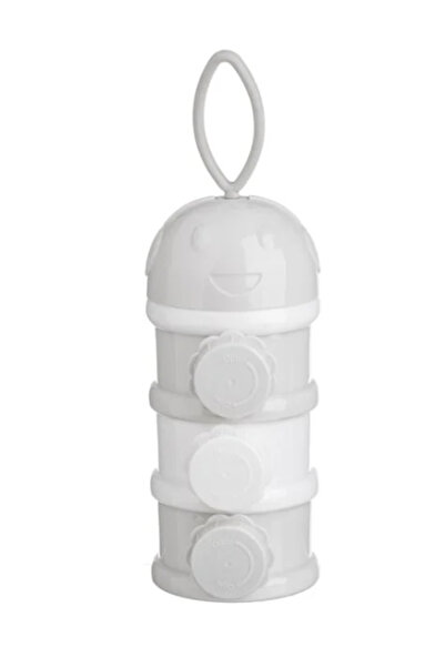 OEM Recipient pentru lapte praf și fructe, 3 niveluri, fără BPA, 8x19 cm