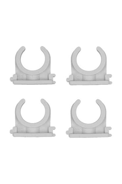 Vorel Set 4 Cleme Suport Țeavă Pvc, Pe, Pe-X, Pp, Pb, 18Mm