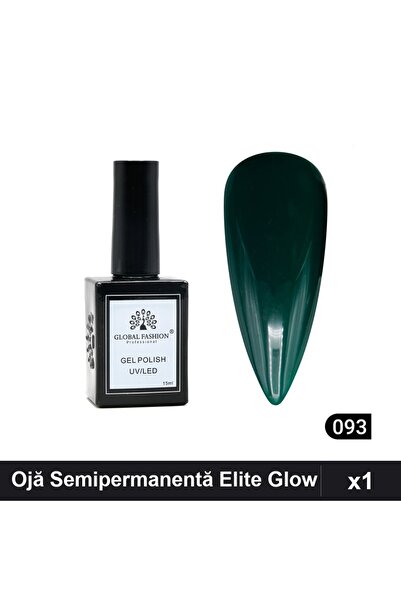 global fashion Ojă Semipermanentă Elite Glow 15ml, Gel Polish UV/LED Profesional