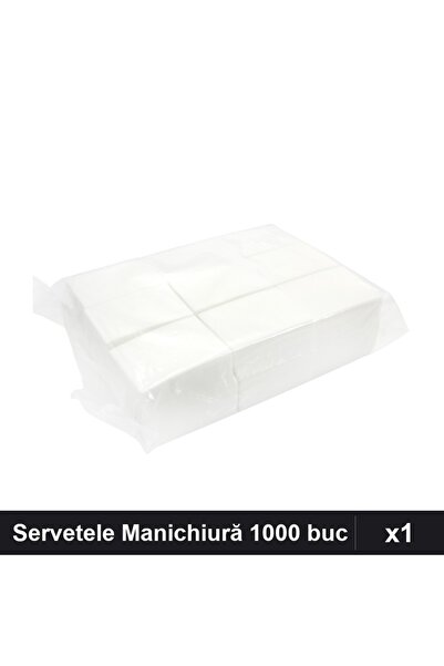 NAİLS Servetele fără Scame Manichiură 1000 Bucăți, Ștergere Unghii Profesională