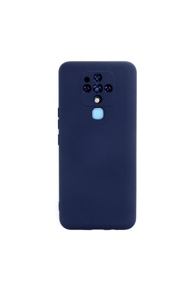 OEM Tecno Camon 16 Case Nano Velvet Silicone Inside - Navy Blue
