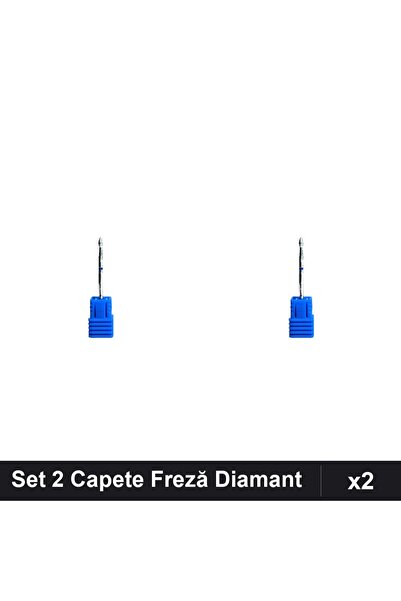 NAİLS Set 2 Capete Freză Diamant pentru Manichiură, Unghii Gel UV/LED Profesi...