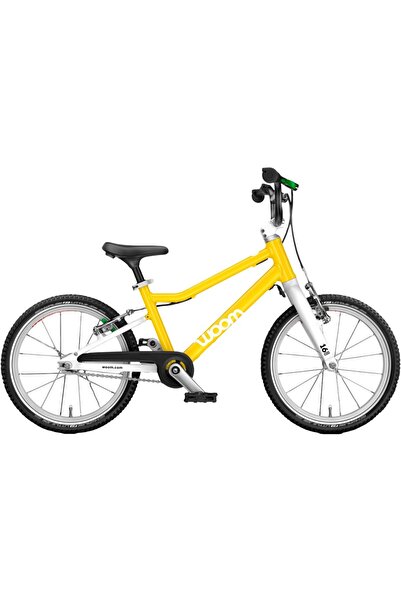 Woom Bicicletă pentru copii 3 Go cu roți de 16 inch, Galben vibrant