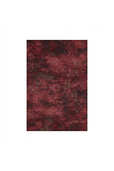 kartela halı Alea Halı Bordo Makine Halısı Jüt Taban Polyester Salon Halısı