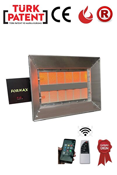 (17 Kw) Doğalgazlı Isıtıcı Seramik Radyant CE Belgeli, GAZMER Onaylı, 2 Yıl Garantili