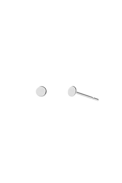 Lisa&Co. Cercei Aur Pin Aur alb / Fara pietre