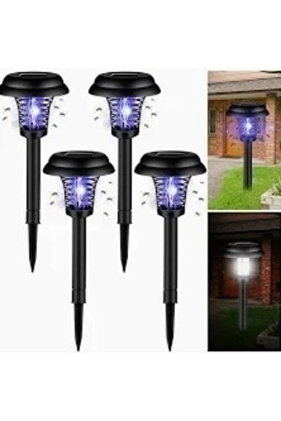 OEM Set of 4 x Solar mosquito repellent lamp with UV light