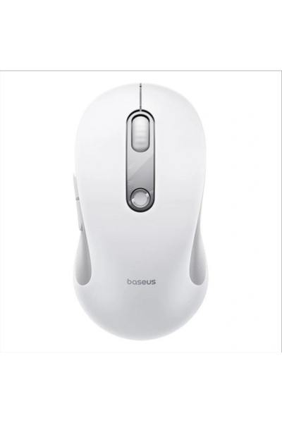 Baseus Mouse Wireless F02, 1600DPI, BT / Wi-Fi, Alb B0203302
