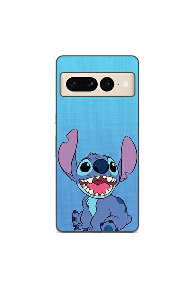 OEM Husa compatibila cu Google Pixel 8 Pro Silicon Gel Tpu Model Stitch Blue
