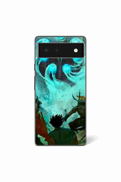 OEM Husa compatibila cu Google Pixel 6 Silicon Gel Tpu Model Satoru vs Sukuna