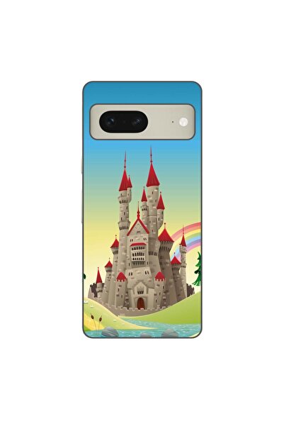 OEM Husa compatibila cu Google Pixel 8 Silicon Gel Tpu Model Castel