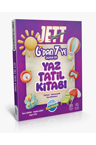 Ünlüler Karması JETT 6'DAN 7'YE GEÇENLER İÇİN YAZ TATİL KİTABI